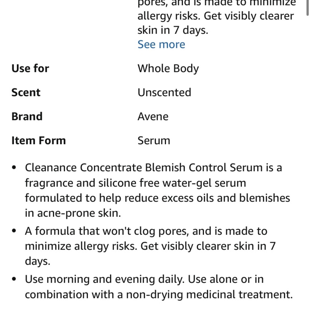 Cleanance Concentrate Blemish Control Serum - White - Picture 7 of 10